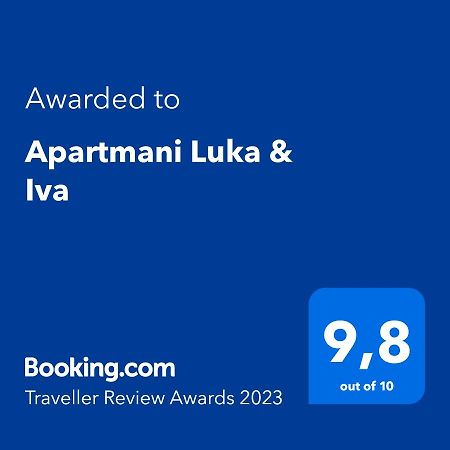 שיבניק Apartmani Luka & Iva מראה חיצוני תמונה